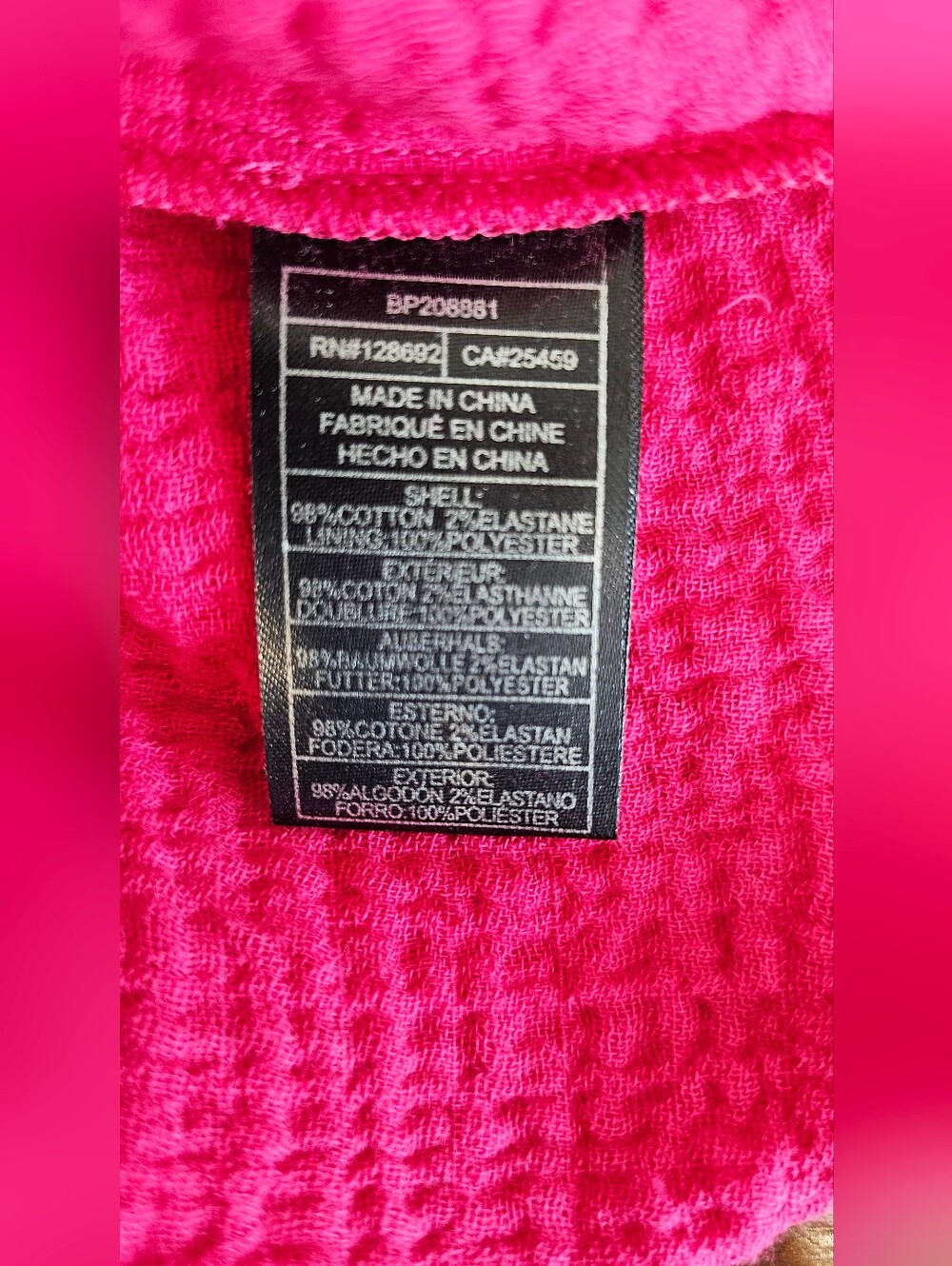 Steve Madden Cotton Gauze Pink Cranberry Halter V-Neck Midi Dress Women's Sz Med - Picture 5 of 11